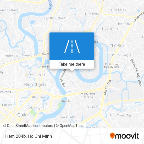 Hẻm 204b map
