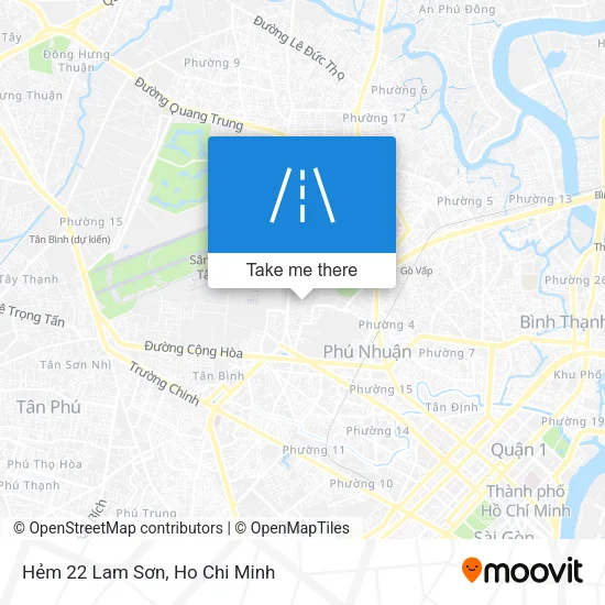 Hẻm 22 Lam Sơn map