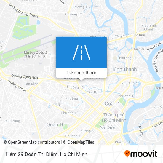 Hẻm 29 Đoàn Thị Điểm map