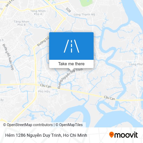 Hẻm 1286 Nguyễn Duy Trinh map