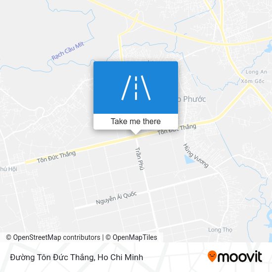 Đường Tôn Đức Thắng map
