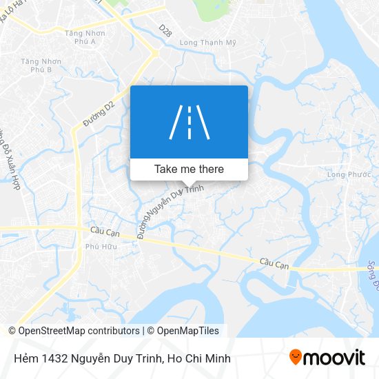 Hẻm 1432 Nguyễn Duy Trinh map
