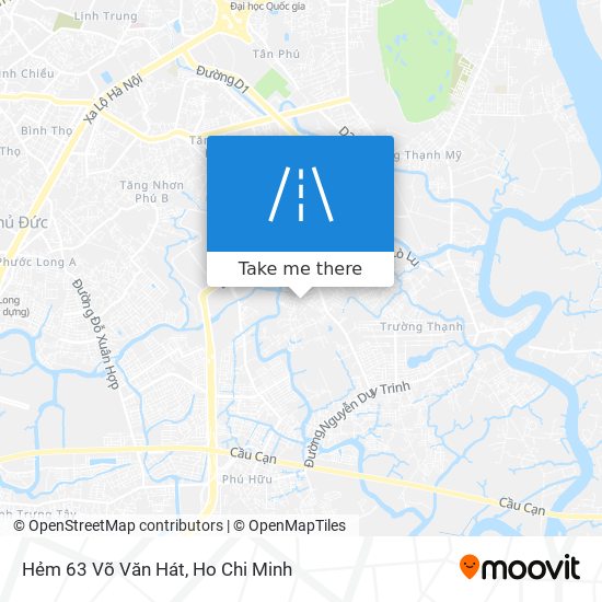 Hẻm 63 Võ Văn Hát map