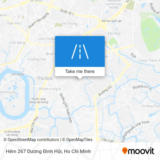 Hẻm 267 Dương Đình Hội map