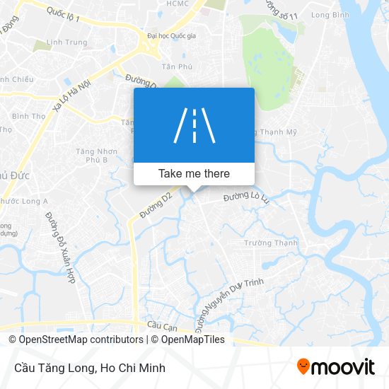 Cầu Tăng Long map