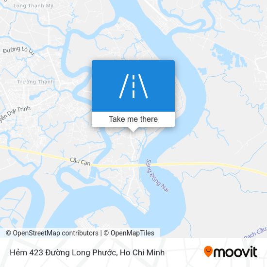 Hẻm 423 Đường Long Phước map