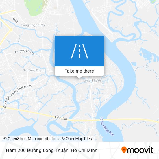 Hẻm 206 Đường Long Thuận map