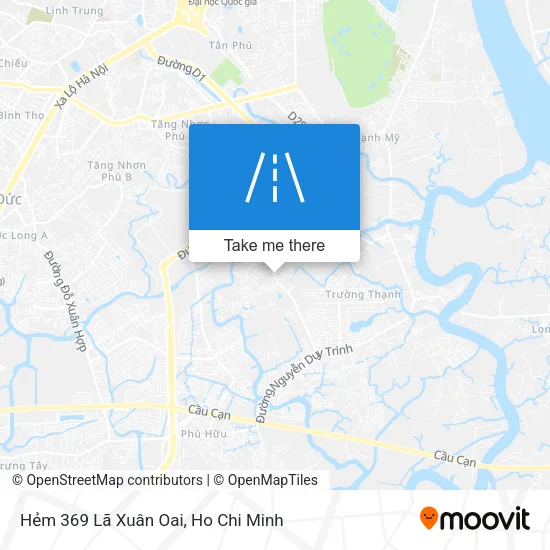 Hẻm 369 Lã Xuân Oai map