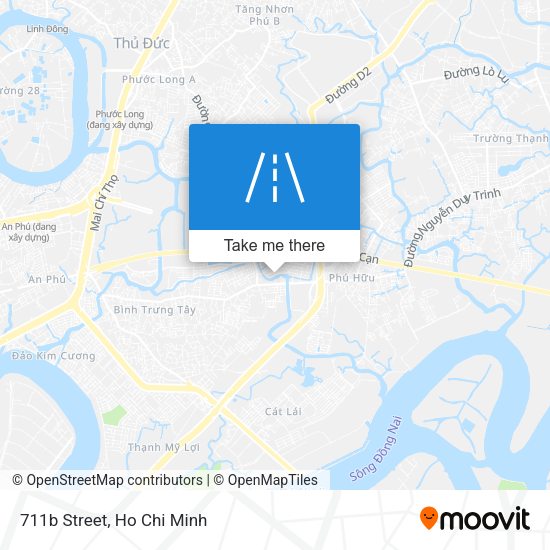 711b Street map