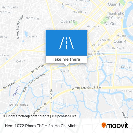 Hẻm 1072 Phạm Thế Hiển map