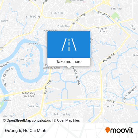 Đường 6 map