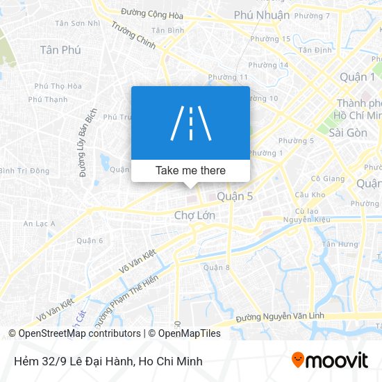 Hẻm 32/9 Lê Đại Hành map
