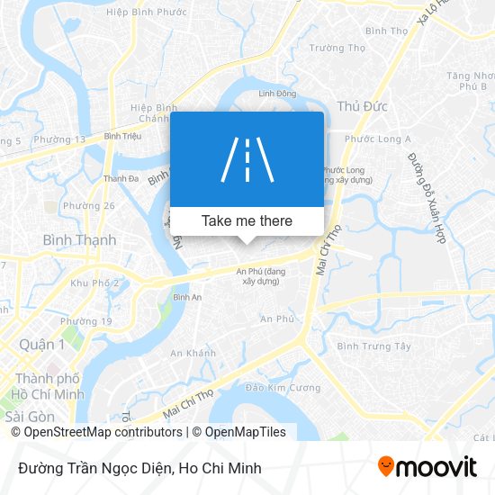 Đường Trần Ngọc Diện map
