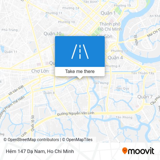 Hẻm 147 Dạ Nam map