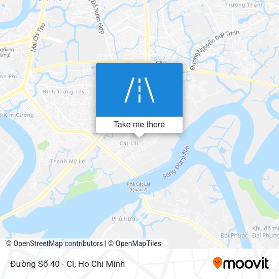 Đường Số 40 - Cl map