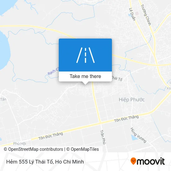 Hẻm 555 Lý Thái Tổ map