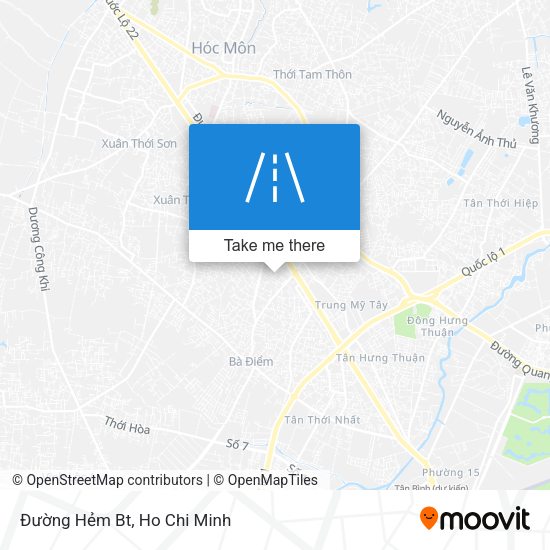 Đường Hẻm Bt map