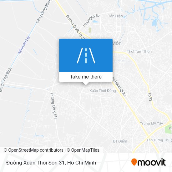Đường Xuân Thôi Sôn 31 map