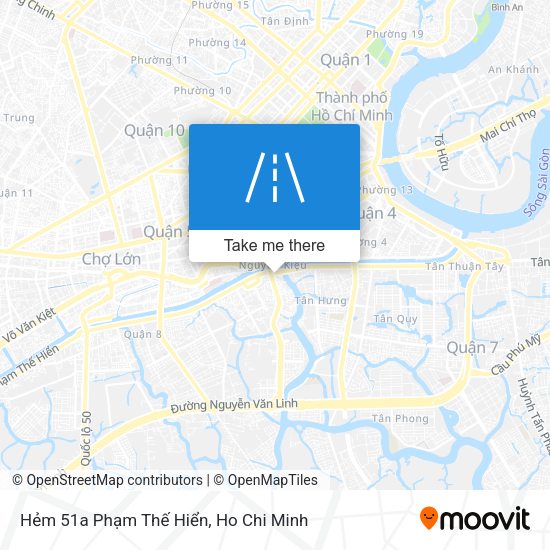 Hẻm 51a Phạm Thế Hiển map