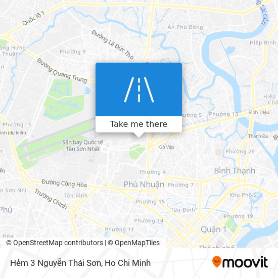 Hẻm 3 Nguyễn Thái Sơn map