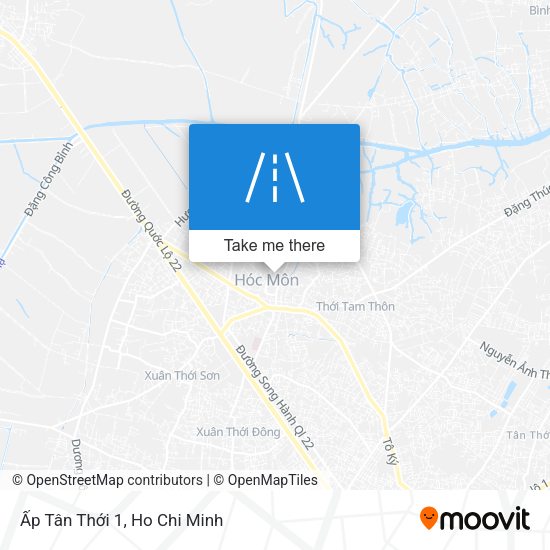 Ấp Tân Thới 1 map