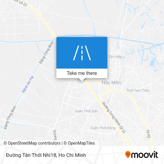 Đường Tân Thới Nhì18 map