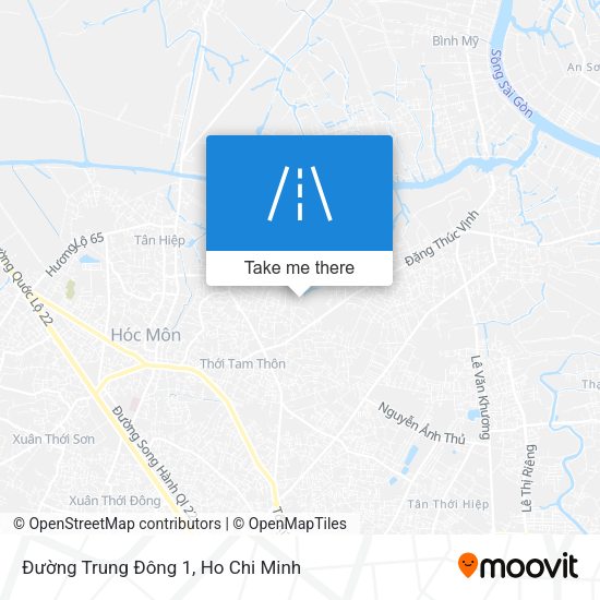 Đường Trung Đông 1 map