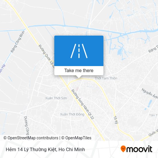 Hẻm 14 Lý Thường Kiệt map