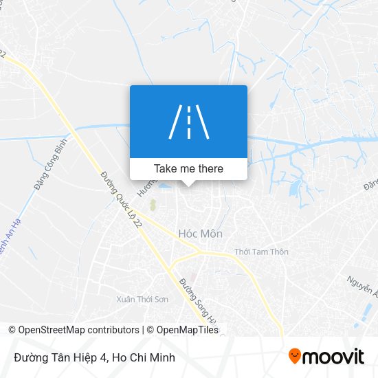 Đường Tân Hiệp 4 map