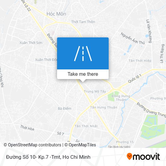 Đường Số 10- Kp.7 -Tmt map