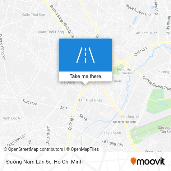 Đường Nam Lân 5c map