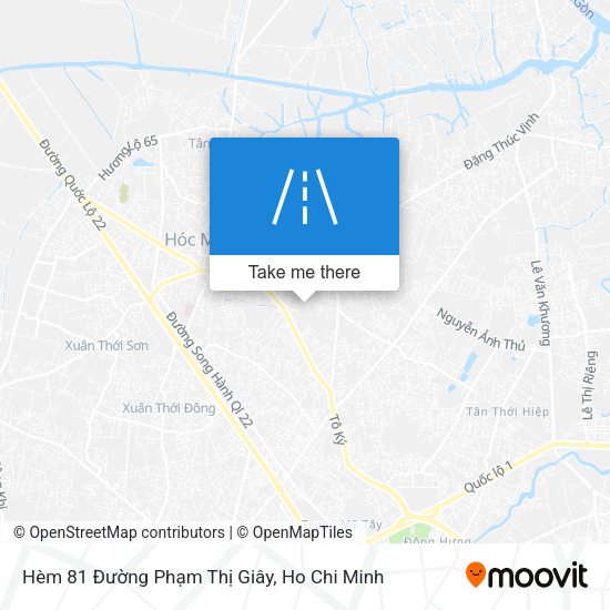 Hèm 81 Đường Phạm Thị Giây map