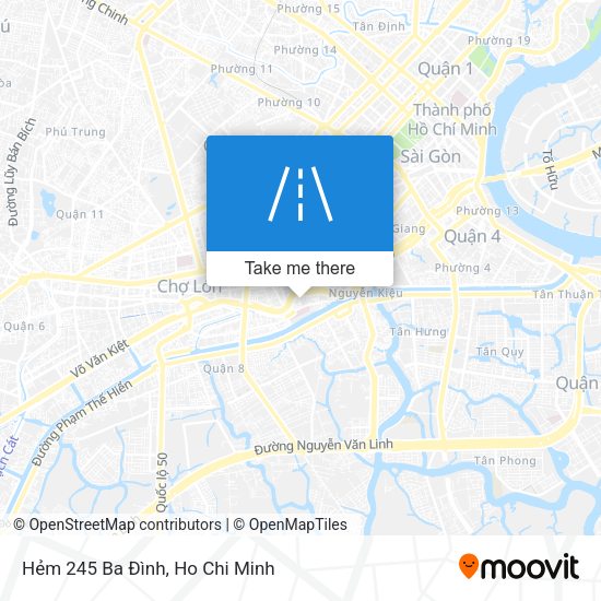 Hẻm 245 Ba Đình map