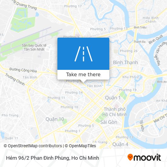 Hẻm 96/2 Phan Đình Phùng map