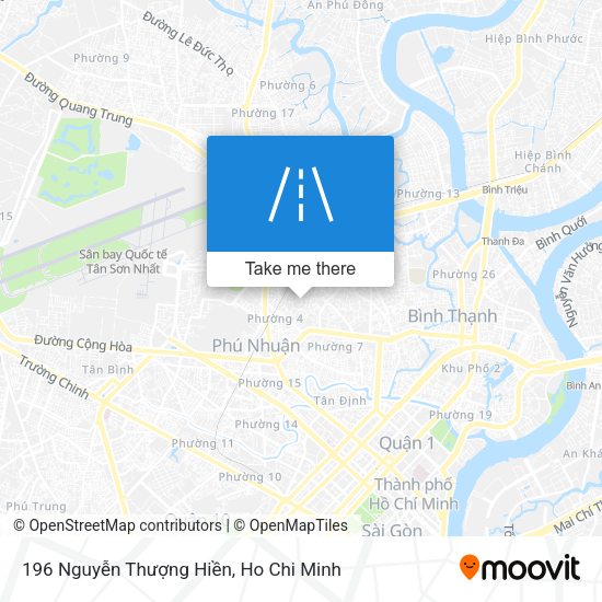 196 Nguyễn Thượng Hiền map