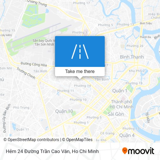 Hẻm 24 Đường Trần Cao Vân map