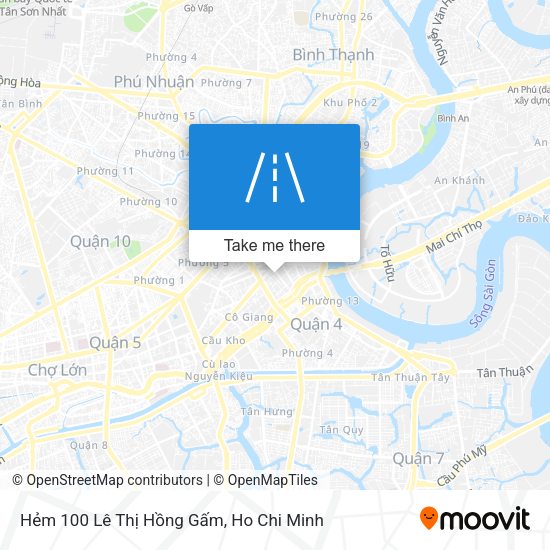 Hẻm 100 Lê Thị Hồng Gấm map