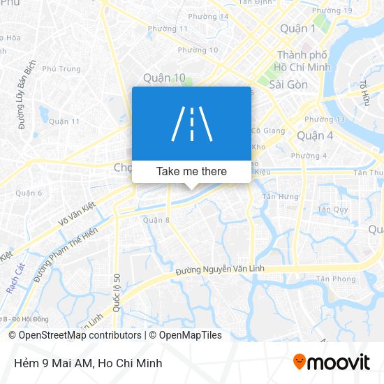 Hẻm 9 Mai AM map