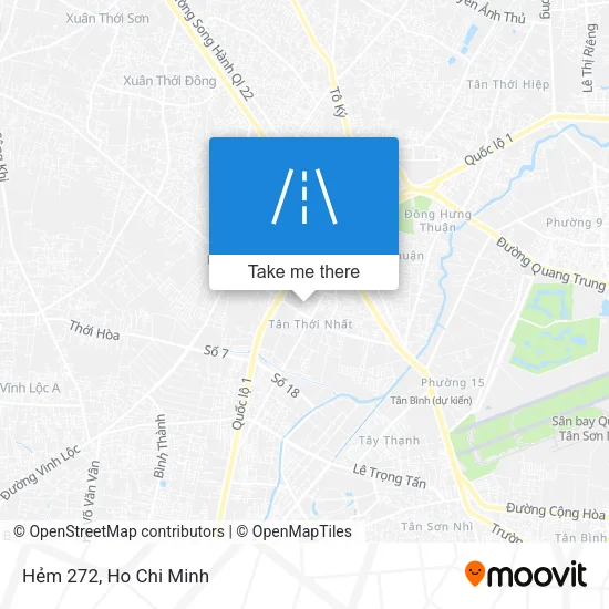 Hẻm 272 map