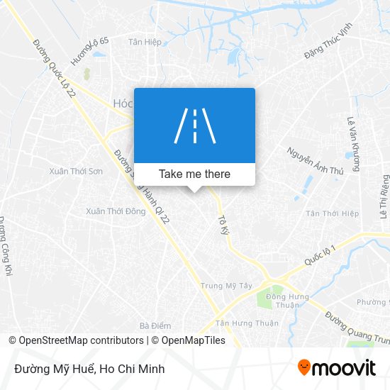 Đường Mỹ Huể map