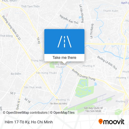Hẻm 17-Tô Ký map