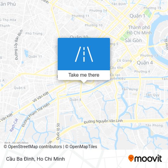 Cầu  Ba Đình map