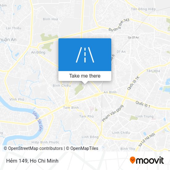 Hẻm 149 map