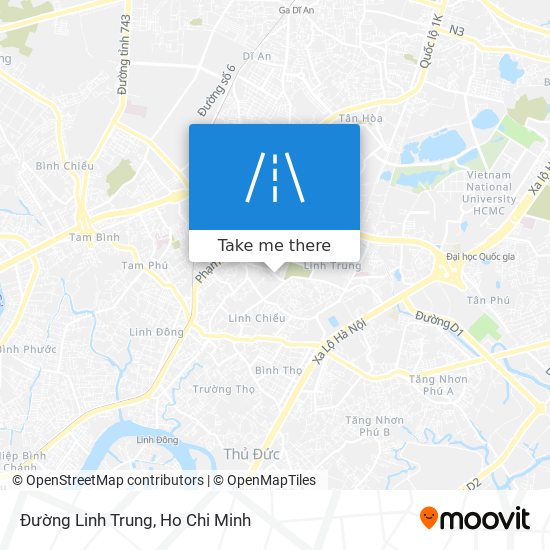 Đường Linh Trung map