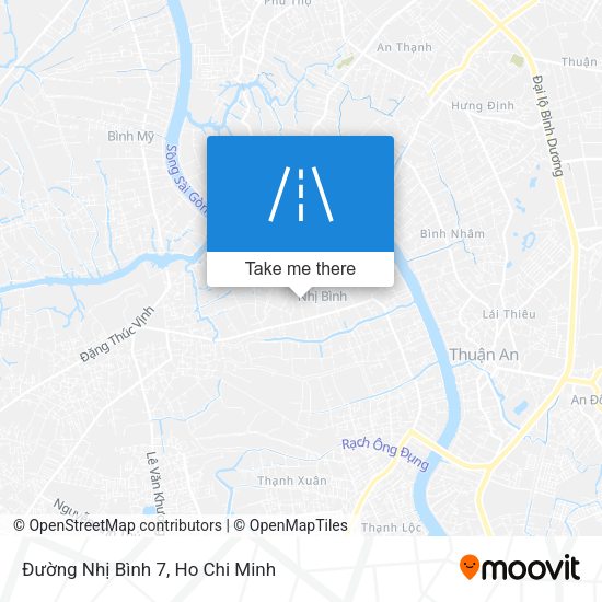 Đường Nhị Bình 7 map