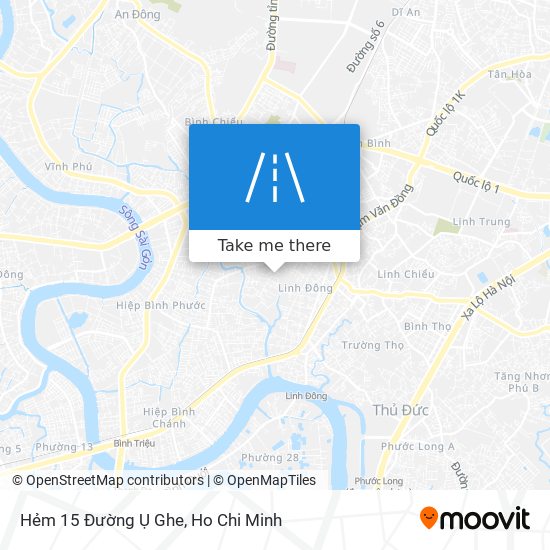 Hẻm 15 Đường Ụ Ghe map