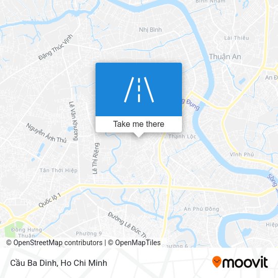 Cầu Ba Dinh map
