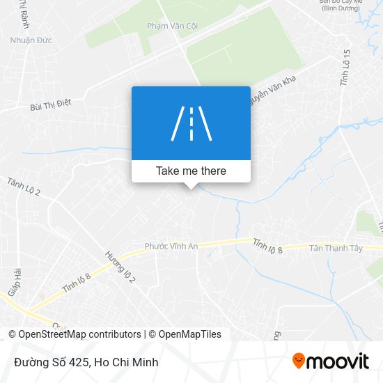 Đường Số 425 map