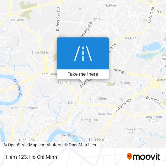Hẻm 123 map