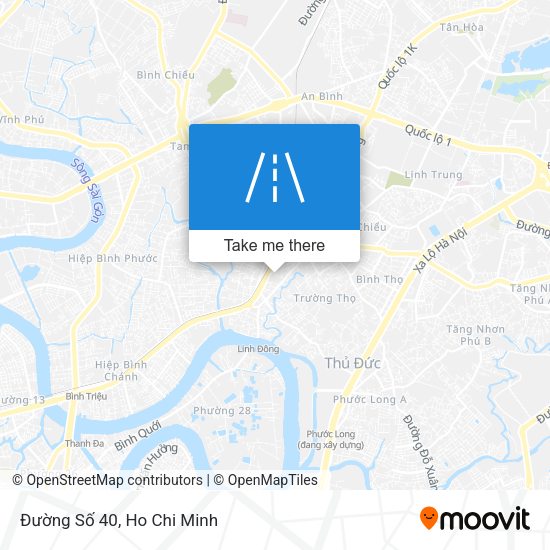 Đường Số 40 map